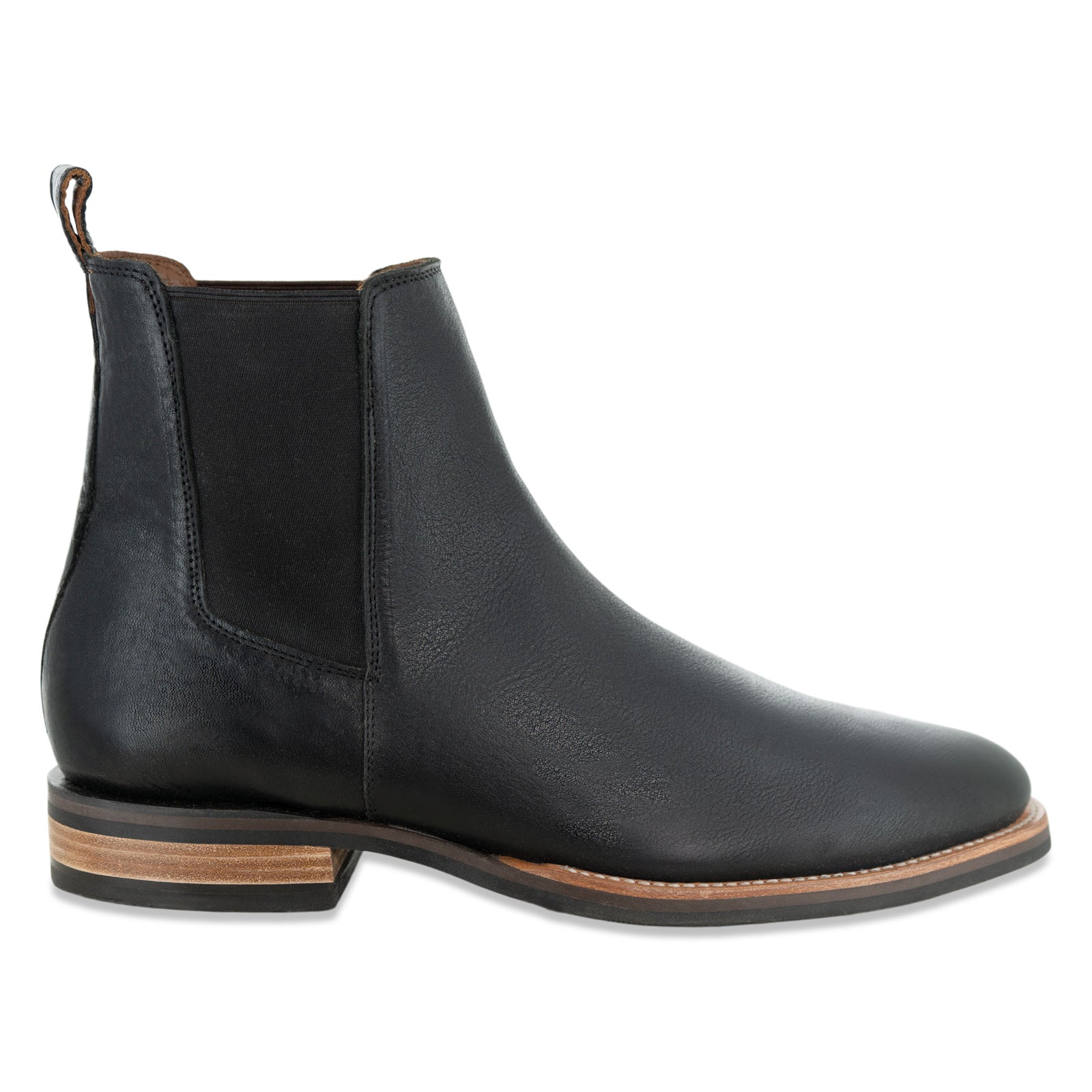 The Statement Chelsea Boot A1003 in Riviera Black Leather - My Store
