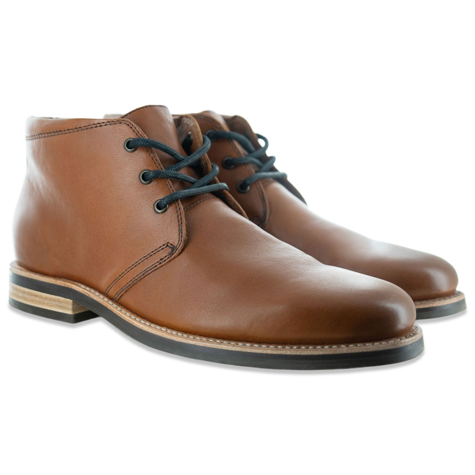 The Commuter Chukka Boot A1004 In Riviera Whiskey (Tan) - My Store