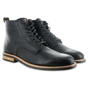 The Craftsman Lace Up Boot in Black - My Store