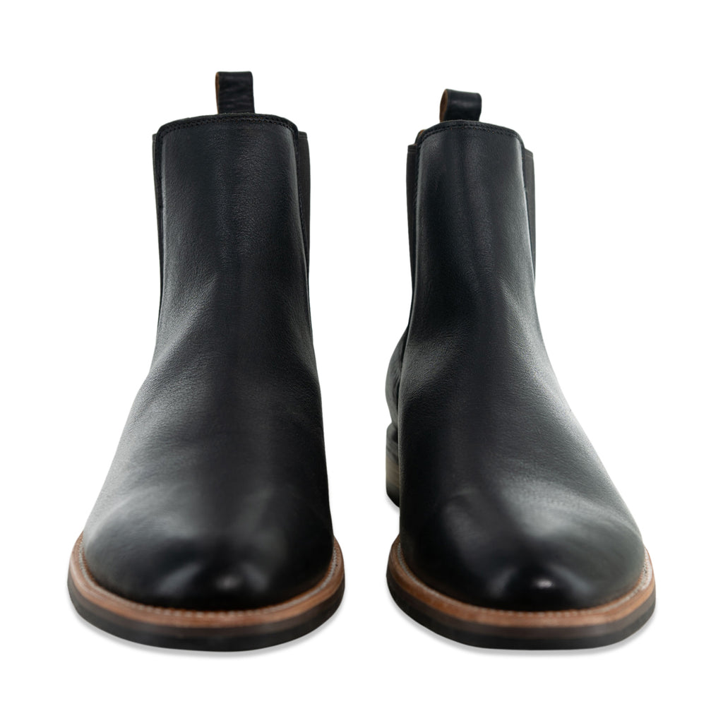 The Statement Chelsea Boot A1003 in Riviera Black Leather - My Store