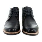 The Commuter Chukka Boot In Riviera Black - Andres Handcrafted Boots