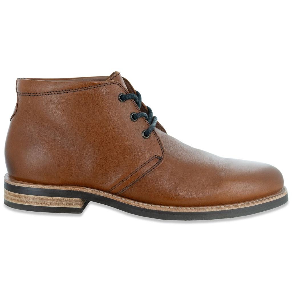 The Commuter Chukka Boot In Riviera Whiskey (Tan) - Andres Handcrafted Boots