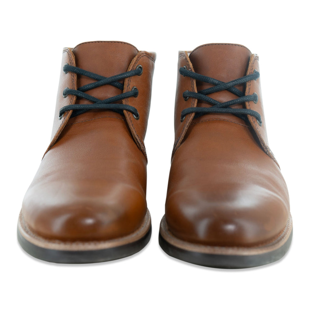 The Commuter Chukka Boot In Riviera Whiskey (Tan) - Andres Handcrafted Boots