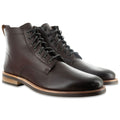 The Craftsman Lace Up Boot in Rivera Testa Di Moro (Brown) - Andres Handcrafted Boots