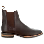 The Statement Chelsea Boot in Rivera Testa Di Moro (Brown) - Andres Handcrafted Boots