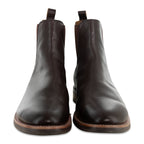 The Statement Chelsea Boot in Rivera Testa Di Moro (Brown) - Andres Handcrafted Boots