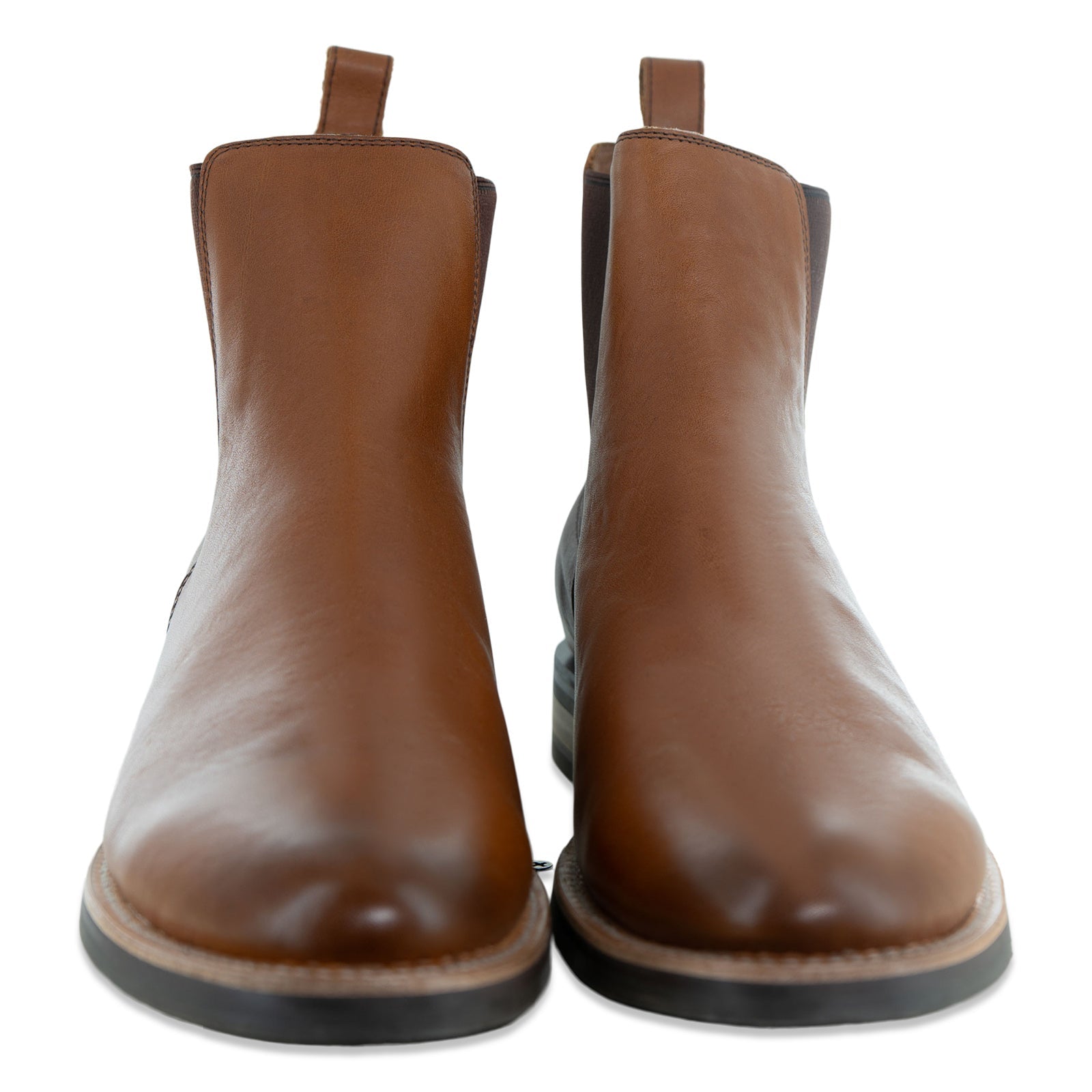 The Statement Chelsea Boot in Riviera Whiskey (Tan) - Andres Handcrafted Boots